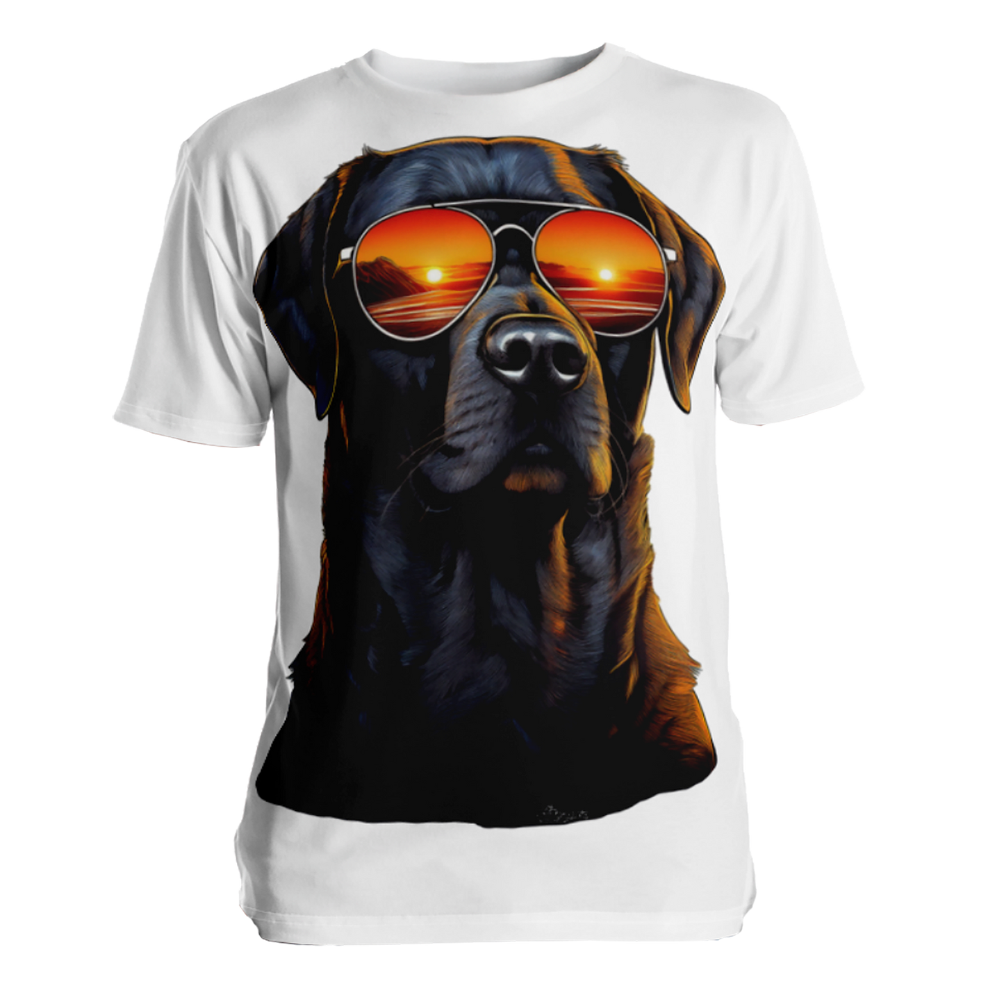 Black Lab - Too Cool - Ongaro All Over T-Shirt