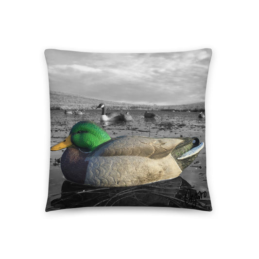 Working Decoys Throw Pillow 2