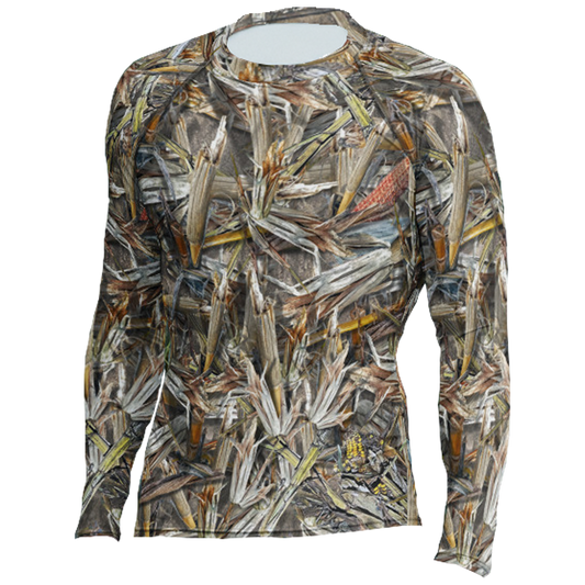 Brush Hogged Corn - Men's Rash Guard